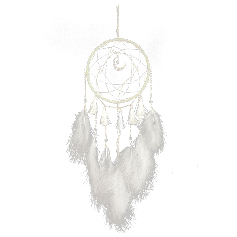 creative girl's dream catcher, wind chime, forest department, diy material, bao gong, main room, ornament, girl decoration, room, ornament