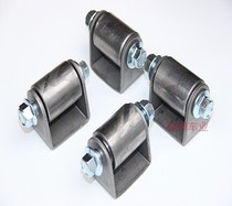 Retrofit beach carding car frame accessories rear rocker fixed seat thickened lifting lug punching sleeve 12MM buffer sleeve