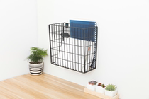 Iron Art One G Wall Hanging Basket Wall-mounted Wall-mounted Wall Containing Frame Metal Grid Home Miscellaneous Office Stationery Finishing