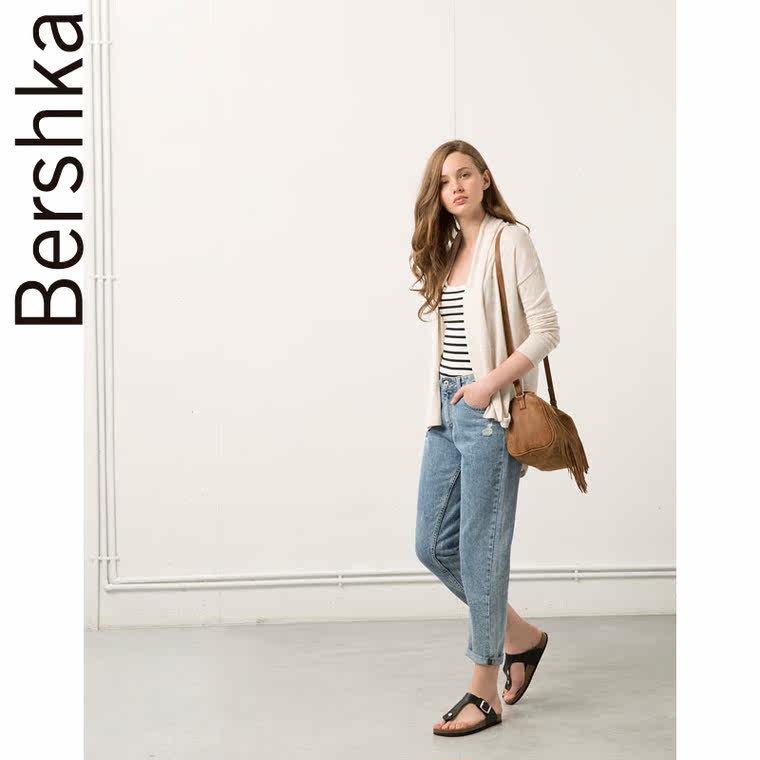 Bershka Bershka 圆边基本款夹克 01475052