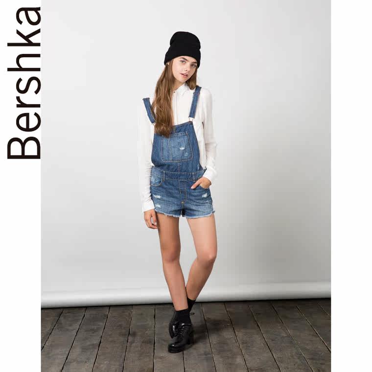 Bershka BSK 长袖带口袋衬衫 05787880