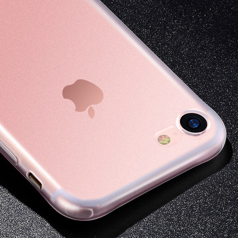 浩酷 iPhone7手机壳磨砂透明苹果7 Plus超薄全包保护套防摔软壳产品展示图2