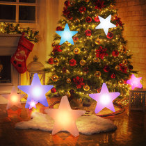 Led outdoor star lamp stage performance mesh red charging handheld pentagram colored lights in Xuanguan gangway chandelia