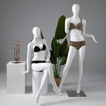 Poly Inner Coat Model Props Girl Full Body Bra Underpants Shop Window Show Rack Half Body Bra Fake people Model people occasionally