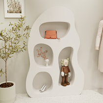 Direct Sowing Room Leaning Against Wall Irregular Porn Display Table Tennis Red Art Soft Dress Shop Window Decoration Floor Special Booth