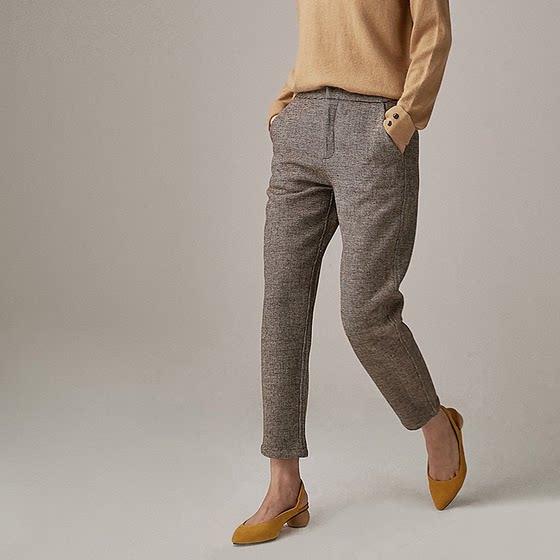 All Weaving Times 2025 new style of Thousand Hound Fine Fit Wool High Waist Pencil Pants Nine-point Casual Pants for Women in Autumn and Winter
All Weaving Times 2025 new style of Thousand Hound Fine Fit Wool High Waist Pencil Pants Nine-point Casual Pants for Women in Autumn and Winter
