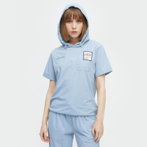 Outdoor quick-drying T-shirt womens short sleeves summer thin slim waist waist sweat absorption breathable mountaineering running shirt