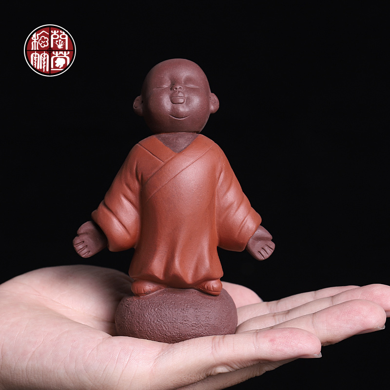 Purple sand tea for its ehrs spoil the young monk zen tea table is placed lovely tea play the little novice monk home decoration interesting products