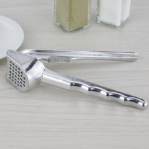 Aluminum clear bin for crushed garlic mashed garlic