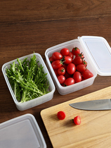 Japan imported NAKAYA shallot peanut ginger garlic fresh box food drain sealed box refrigerator storage box