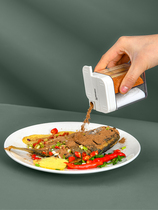 Kitchen seasoning jar set salt monosodium glutamate seasoning box multi-compartment seasoning bottle household combination split salt artifact