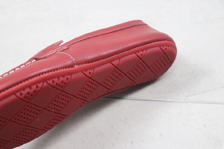 四季轻薄透气 牛皮乐福鞋软底开车鞋套脚男鞋懒人豆豆鞋休闲皮鞋 - 库