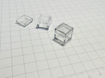 (without cube single price) Show box 10mm Cube special acrylic case High transparent box