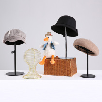 Hat Model head bracket clothing store props dummy head mold shelf jewelry store cap rack cap holder