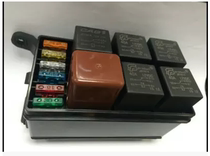 6-way power distributor assembly car modification fuse relay control box switch control assembly 6 insurance