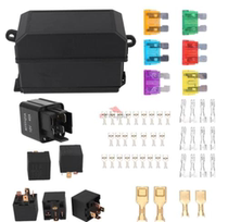 6-way relay six-way fuse holder Agricultural Machinery central fuse control box