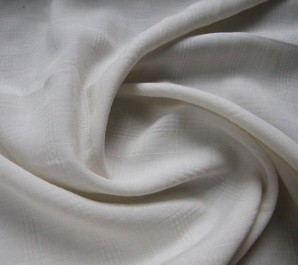 早秋推荐 重磅真丝绢纺布料真丝面料暗格子布料 39元一米