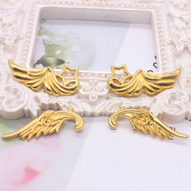Alloy golden angel small wings diy handmade bajituozi Lolita hair decoration material