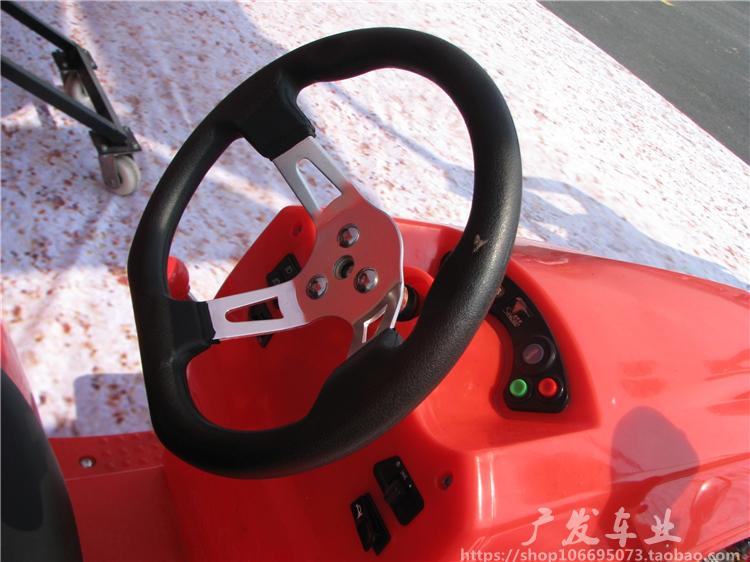 拖拉机带挂斗方向盘小型沙滩车125排量农夫车沙滩车卡丁车农用车