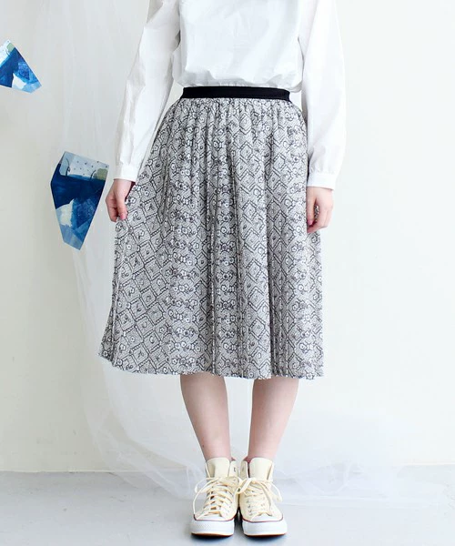 Thương hiệu đắt tiền của Nhật Bản, tất cả phù hợp với khí chất, váy xếp ly voan cao cấp, đặc biệt! - Váy