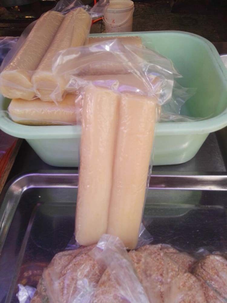 四川巴中广元苍溪特产农家稻草灰浸泡米豆腐灰水馍馍4根装包邮