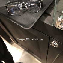 (Japanese straight hair)5 26 Chrome hearts vertical smile II flat glasses