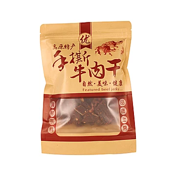 风干牛肉干四川风干手撕牛肉干200g[20元优惠券]-寻折猪