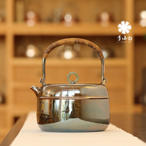 Li Xiabai silver pot sterling silver 9999 kettle pure hand boiling water silver pot sterling silver pot teapot silver pot