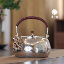 Li Xiabai sterling silver 9999 boiling water silver pot sterling silver pot sterling silver pot
