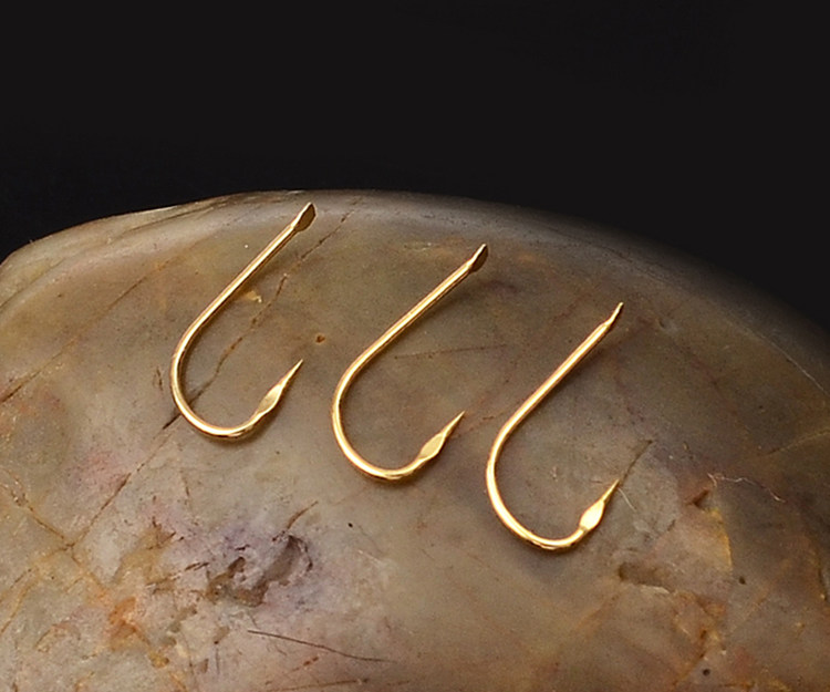 土肥富金袖袖拳颚付无倒刺日本原装进口鲫鱼鱼钩钓钩渔钩渔具批发