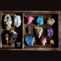 Natural Mineral Specimen Natural Crystal Novelty Minor Home Decoration Color Mineral Gift Double Twelve Activities