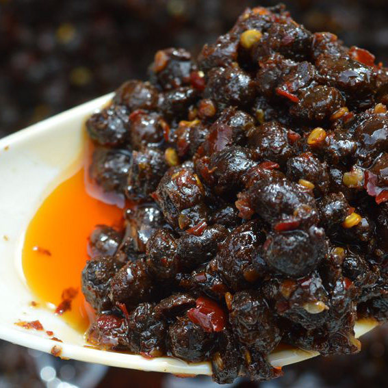 湖南特产浏阳帅哥豆豉230g浏阳香辣豆鼓风味下饭辣椒调味料大豆