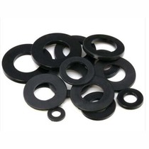 Black nylon gasket Plastic gasket Insulated plastic round flat pad M2 5 M2 M3 M4 M5 M10 M12