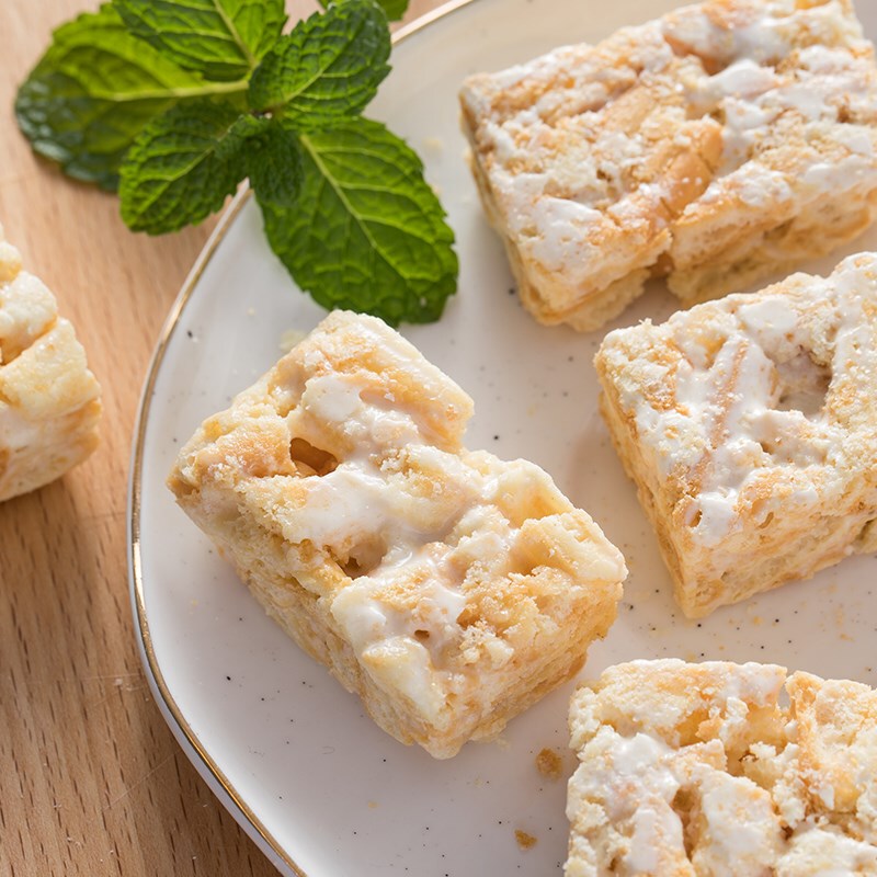 京特奶芙牛轧糖办公室休闲零食糕点点心年货散装批发250g/500g