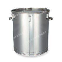 Japan imported stainless steel soup bucket with handle seal 200L bucket rice bucket Hotel commercial soup pot oil bucket