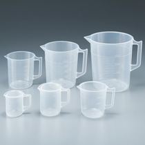 Japan imported Azovang PP beaker with handle Transparent plastic beaker 100ML200ML1L 2L 5L