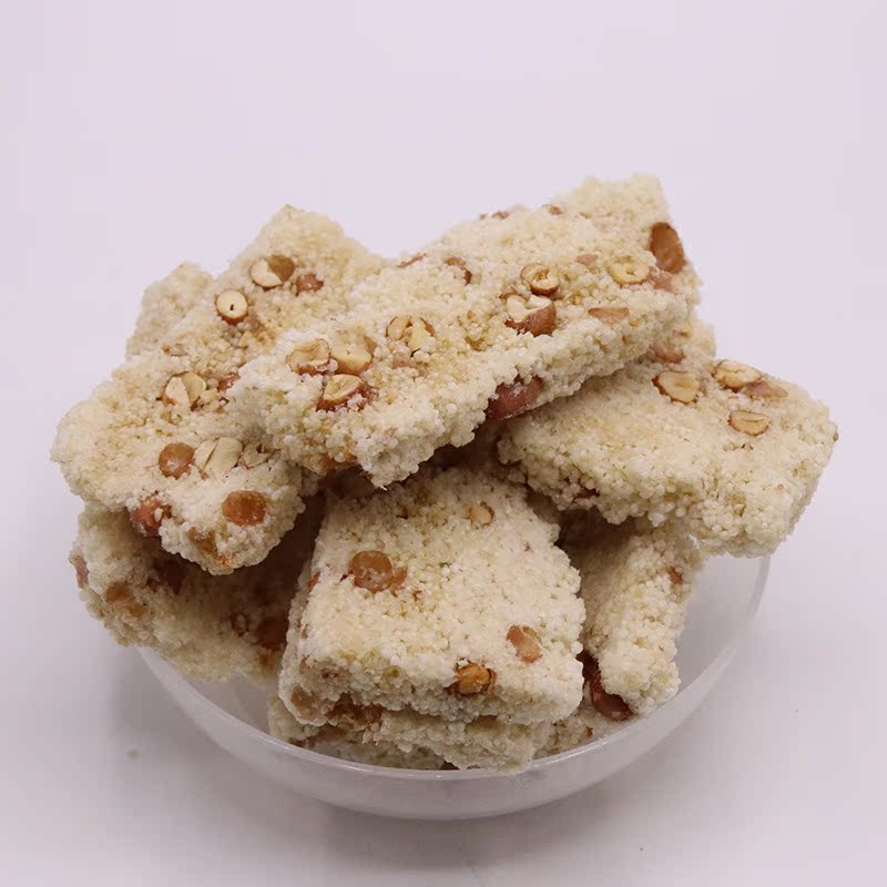 年货江西抚州特产米花糖冻米糖炒米糖芝麻花生糖小吃零食小吃切糕