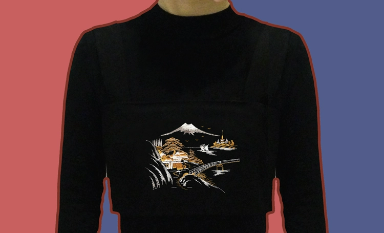 Thiết kế ban đầu của phụ nữ quần áo mùa thu mới Phong cách Nhật Bản và áo khoác gió áo khoác thêu ghi lê áo ghi lê áo vest của phụ nữ mùa thu ngắn - Áo vest