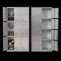 304 stainless steel locker employee waterproof locker factory multi-door sideboard with lock dust-free shoe pack cabinet