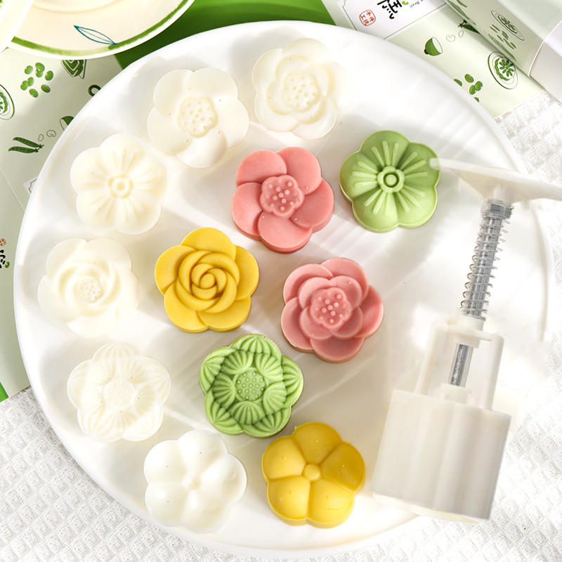 Taojiyun daigou Purchase moon cake mold new mung bean cake embossed cake mold cherry blossom home shape yam cake mud hand press type - Taojiyun | Taiwan consolidation | Taobao product purchasing | China goods purchasing | Gather and Transport