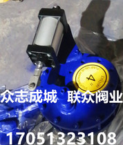 BZ643TC-10 pneumatic swing type ceramic feed valve Swing type disc valve Wear-resistant rotary discharge valve DN65