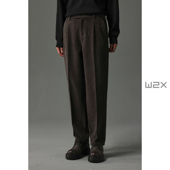w2x autumn and winter thickened chenille casual pants men's draped suit pants straight loose men's pants trousers
w2x autumn and winter thickened chenille casual pants men's draped suit pants straight loose men's pants trousers