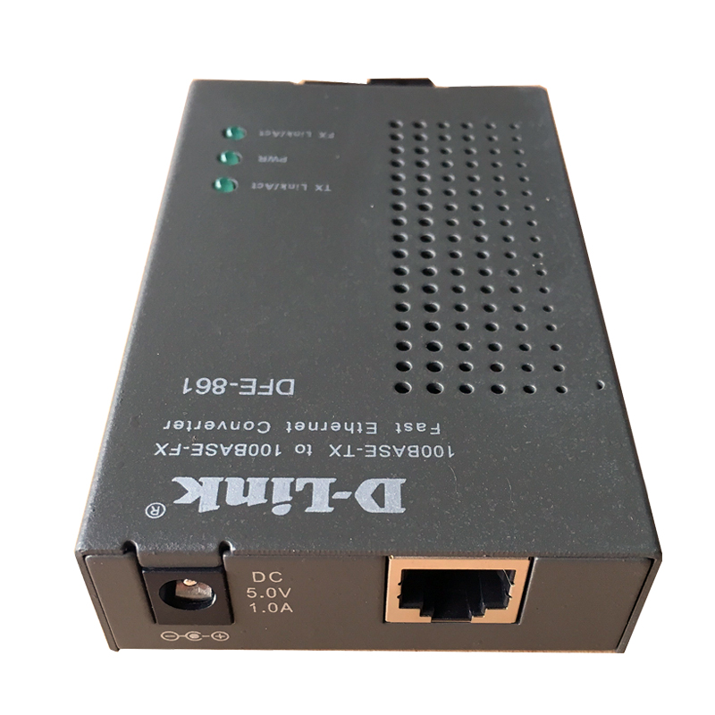 sf d-link friends 100m single-mode single-fiber optical fiber transceiver dfe-861 photoelectric converter sc interface