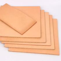 Tanning leather primary color hard cowhide handmade diy scabbard waist carved leather 4mm head layer thick cowhide