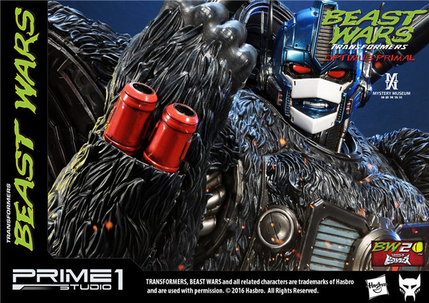 【接单】prime 1 studio pmtfbw-01 变形金刚 黑猩猩队长 全身像