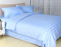 Hospital medical bedding three-piece Medical Hospital bed pure cotton white Pink Blue section sheet quilt cover pillowcase Cotton