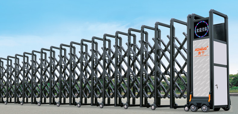 电动铝合金移动门学校厂区单位工厂自动推拉门武威市民勤县古浪县