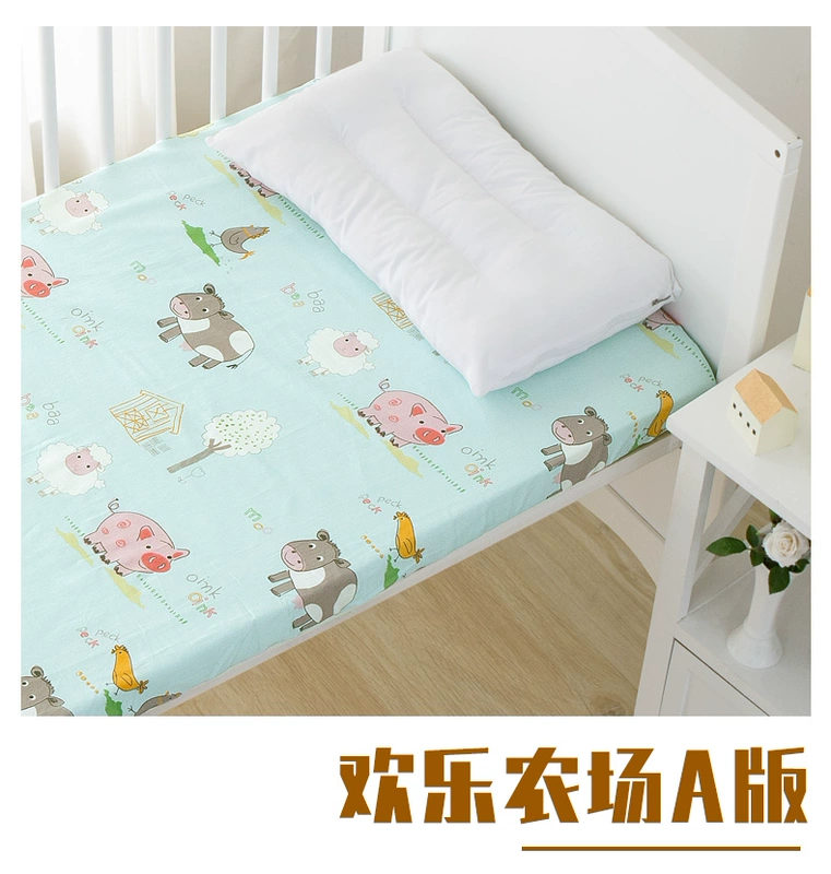 60 khăn trải giường cotton 56x60x70x80x90x100x120x135x190x200 giường đơn cho trẻ sơ sinh và trẻ em - Trang bị Covers