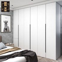 European imported EGGER board wardrobe overall cabinet Modern simple open cloakroom Knossbang whole house customization