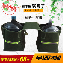  Special bag for water delivery Canvas bucket water mineral water bucket High-quality thickened i wear-resistant equipment Motorcycle electric vehicle